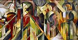 Franz Marc Stalle painting